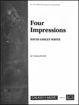 Four Impressions Cello Solo Unaccompanied cover